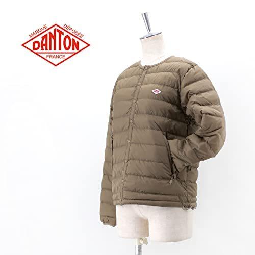 オンラインショップ Beige 1 インナーダウンジャケット Dt A0001nnf Sサイズ クルーネック レディース ダントン Danton Danton ダントン コート アウター Knowledge21 Com