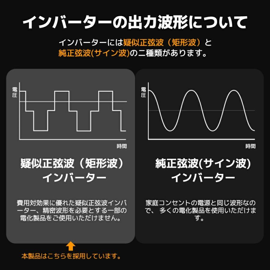 永久保証】修正波 インバーター DC 12V AC 100V 定格1500W 最大3000W