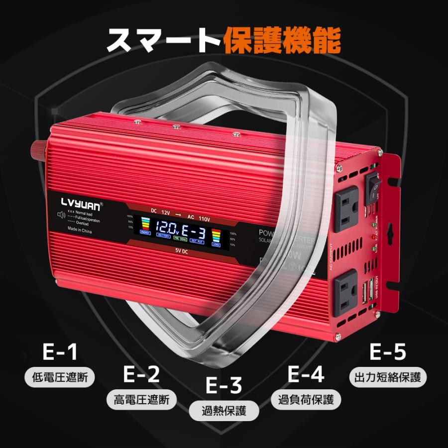 永久保証】修正波 インバーター DC 12V AC 100V 1500W 最大3000W 永久保証】修正波 インバーター DC 12V AC 100V 1500W 最大3000W