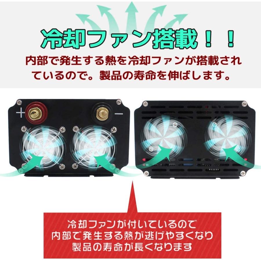 LVYUAN(リョクエン)インバーター 24V 2000W 最大4000W AC100V LVYUAN(リョクエン)インバーター 24V 2000W 最大4000W AC100V