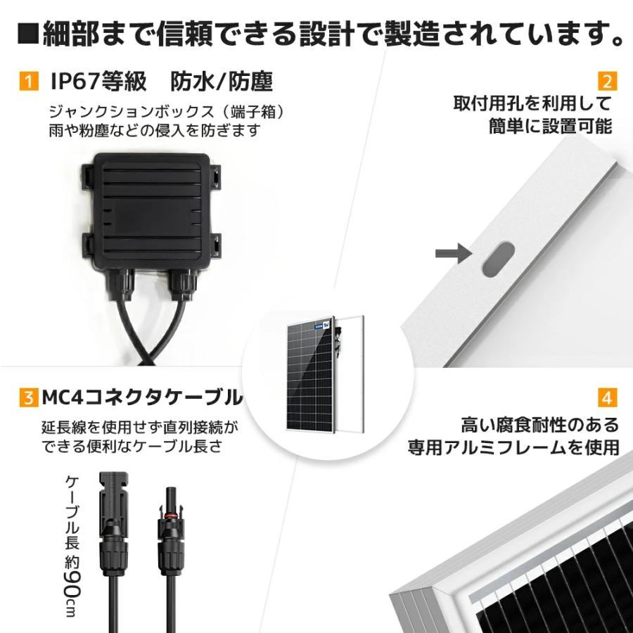 LVYUAN（リョクエン）400W PERC 高性能 単結晶 ソーラーパネル 次世代