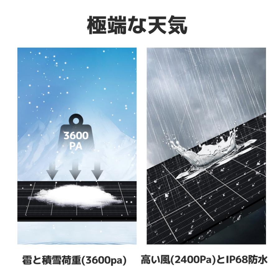 LVYUAN（リョクエン）400W PERC 高性能 単結晶 ソーラーパネル 次世代型 全並列 200W×2【お買い得2枚セット】太陽光パネル 200Wソーラーパネル｜shoryu-store｜07