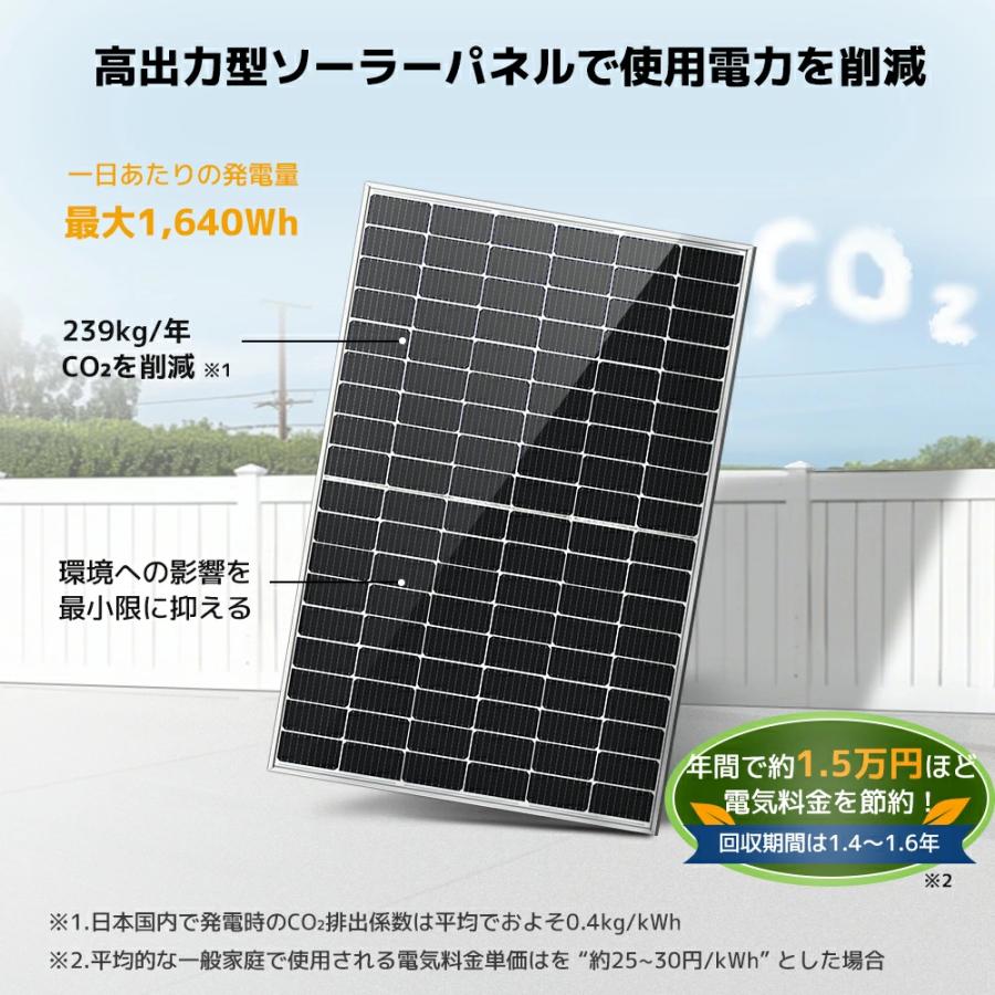 セール」【TUV規格品 25年間リニア出力】新技術 410W PERC 高 セール」【TUV規格品 25年間リニア出力】新技術 410W PERC 高