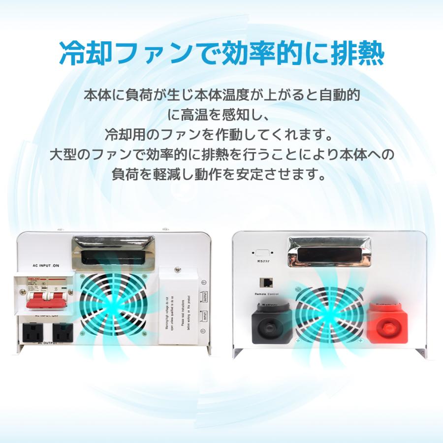 低周波 5KW 24vインバータ UPS 外部電源を接続可能 無停電電源 低周波 5KW 24vインバータ UPS 外部電源を接続可能 無停電電源