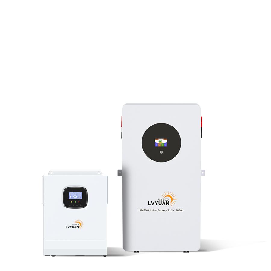 LVYUAN 5KWハイブリッドソーラー発電システム 5KWハイブリッドインバーター+5.12kWhLiFePO4バッテリー/10.24kWhLiFePO4バッテリー  送料無料 |  | 01