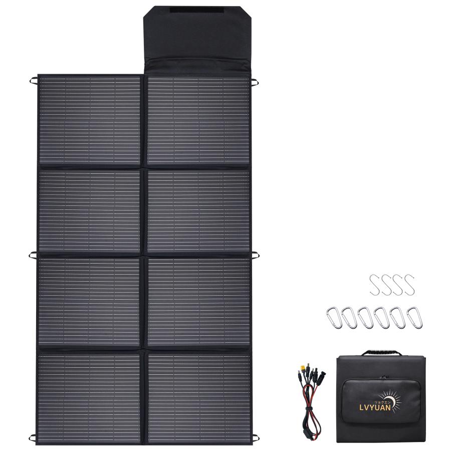 LVYUAN」ソーラーパネル ポータブル電源用 200W 300W 400w LVYUAN」ソーラーパネル ポータブル電源用 200W 300W 400w