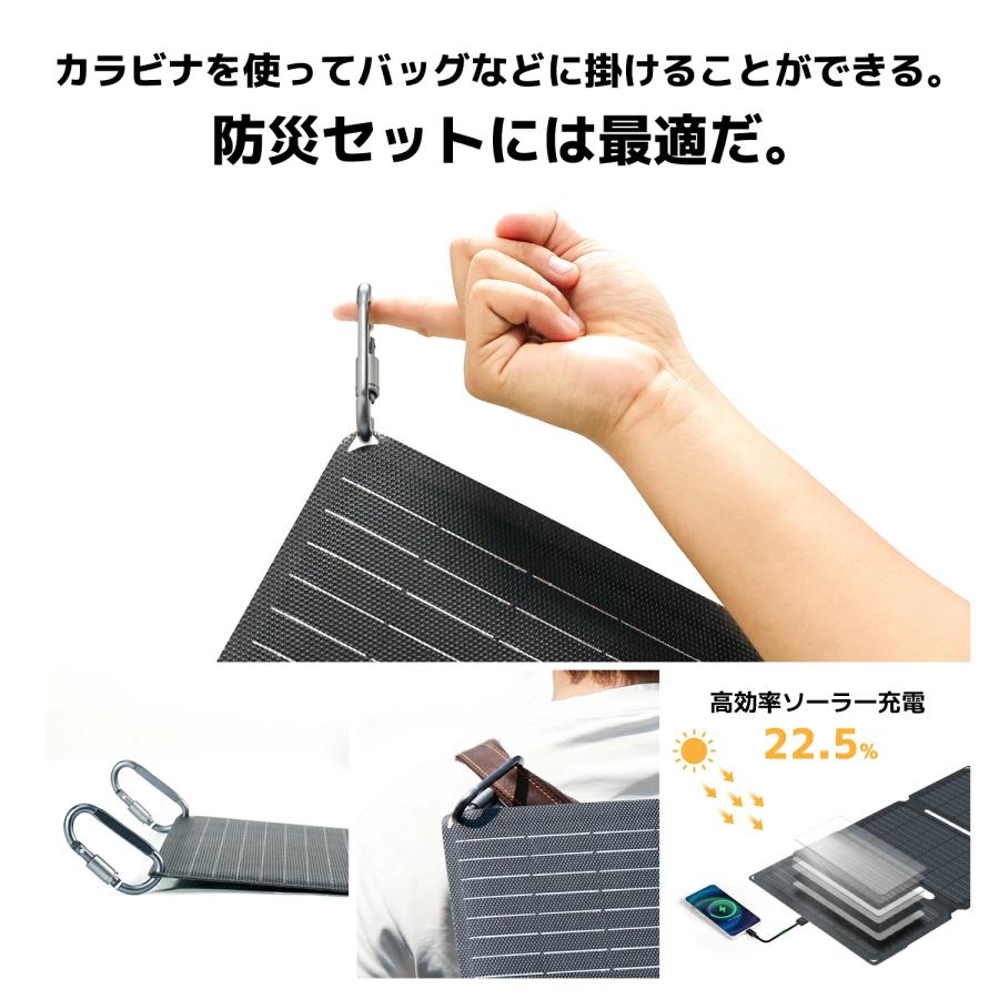 LVYUAN ソーラーパネル ソーラー充電器 太陽光充電器 30W 小型 太陽光