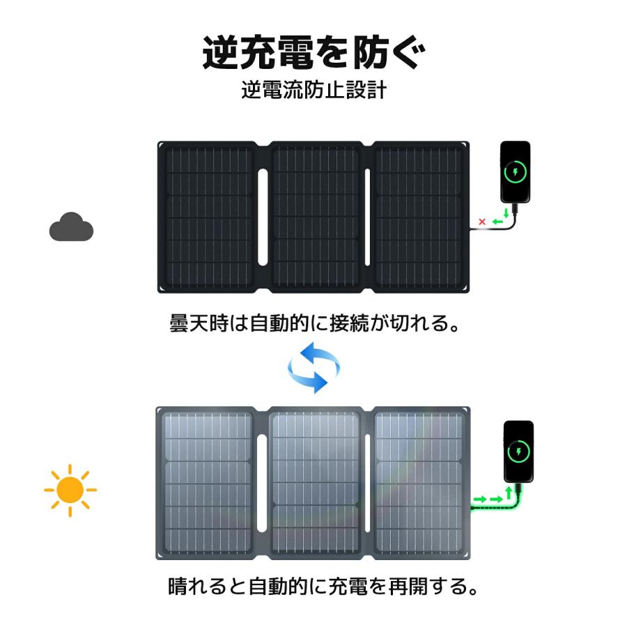 LVYUAN ソーラーパネル ソーラー充電器 太陽光充電器 30W 小型