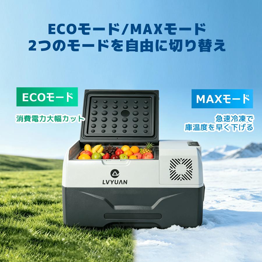 車載冷蔵庫 30L/40L ポータブル冷蔵冷凍庫 AC/DC（ 12V / 24V ） 静音