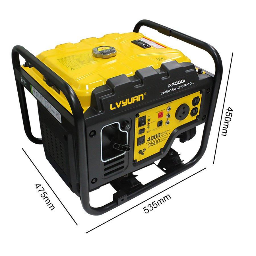 インバーター発電機 正弦波 非常用電源 防音型 4000W 4KVA インバーター発電機 正弦波 非常用電源 防音型 4000W 4KVA