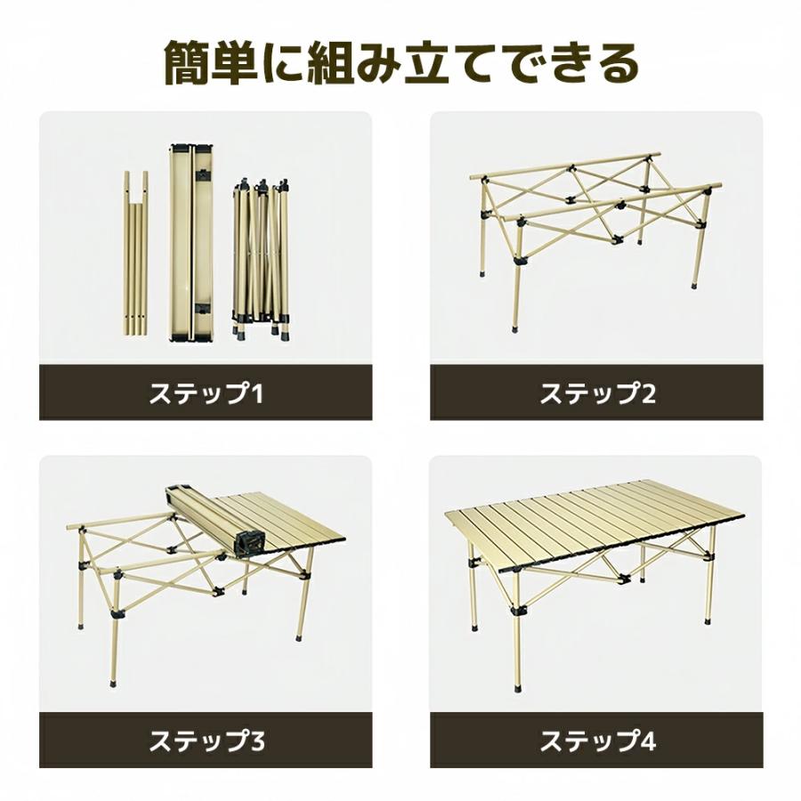 LVYUAN アウトドア テーブル 椅子セット 折り畳み 5点/7点セット 2~6人