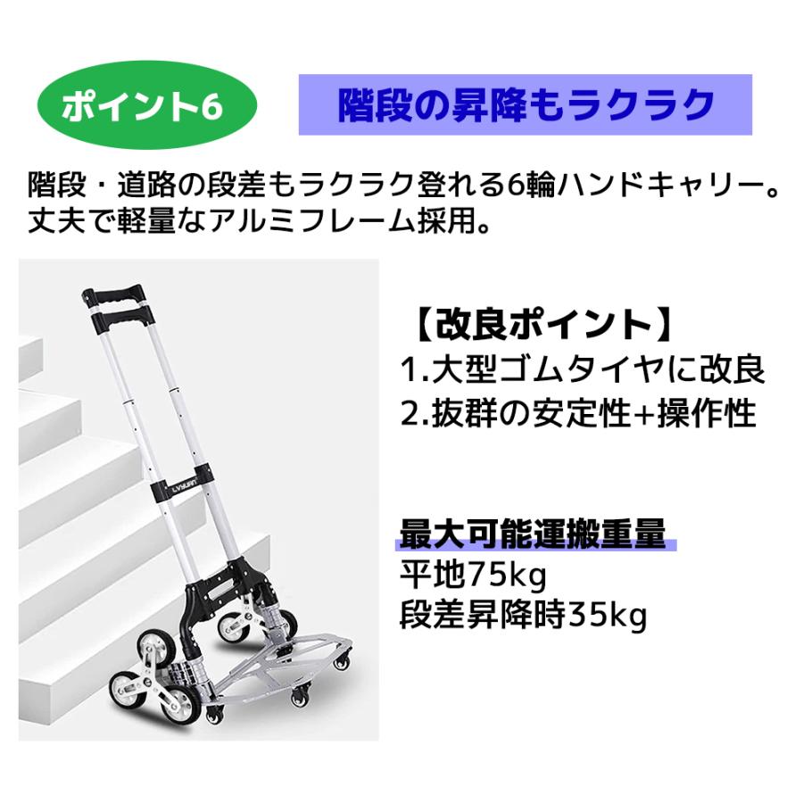 LVYUAN キャリーカート 3輪 階段 折りたたみ ハンドトラック 360 LVYUAN キャリーカート 3輪 階段 折りたたみ ハンドトラック 360