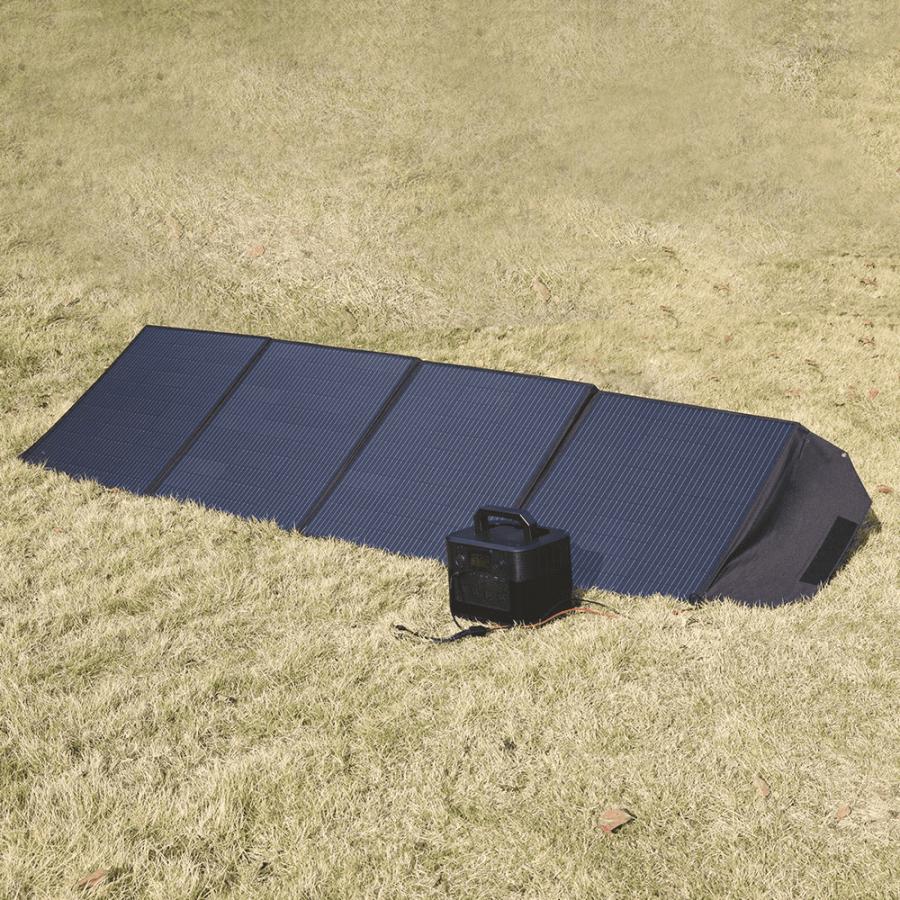 LVYUAN ソーラーパネル 200W 折りたたみ式 ソーラーチャージ