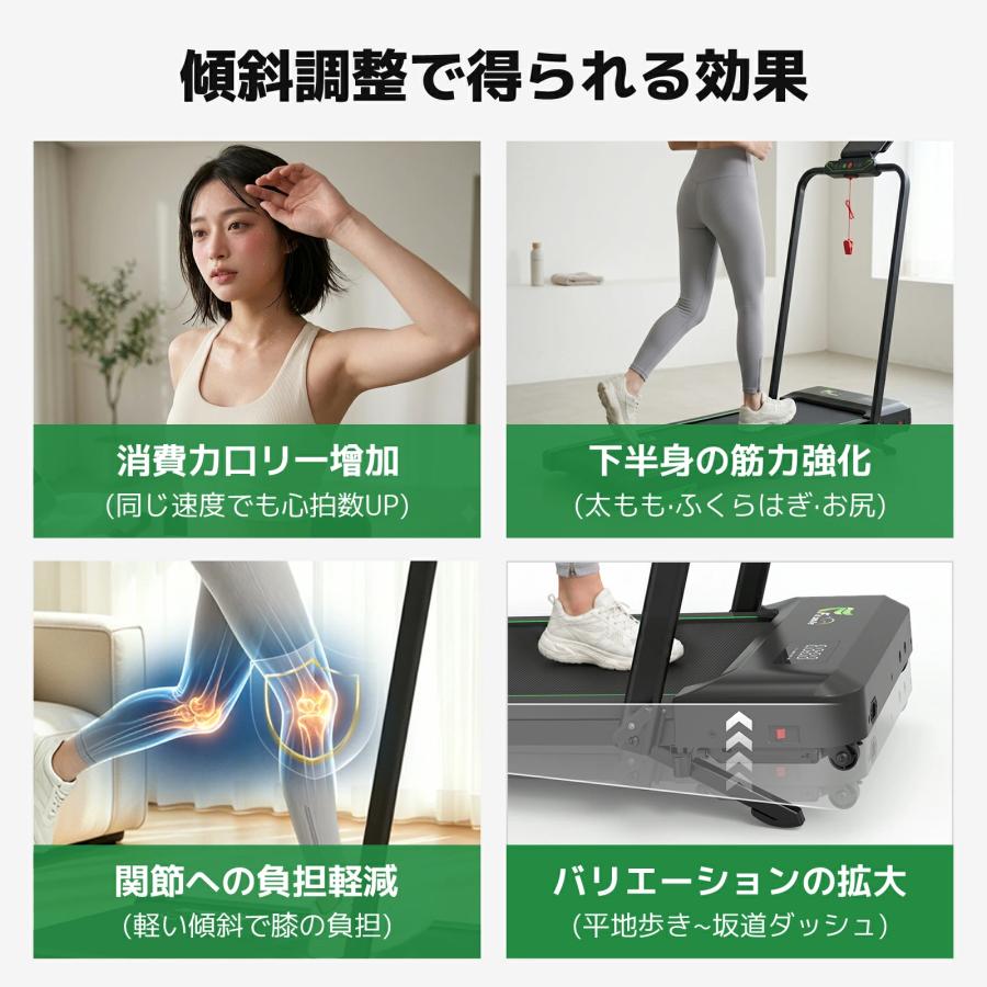 Fitsmile ルームランナー ランニングマシン MAX14km/h 最大荷重150kg