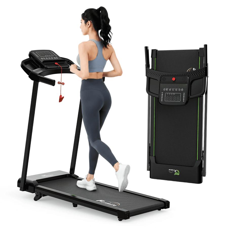 ランニングマシン ルームランナー MAX14km/h 耐荷重150kg 4段階傾斜