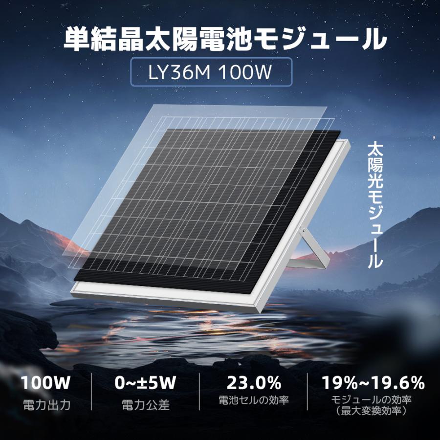 LVYUAN(リョクエン)【お買い得2枚セット】新技術 100W PERC 高 LVYUAN(リョクエン)【お買い得2枚セット】新技術 100W PERC 高