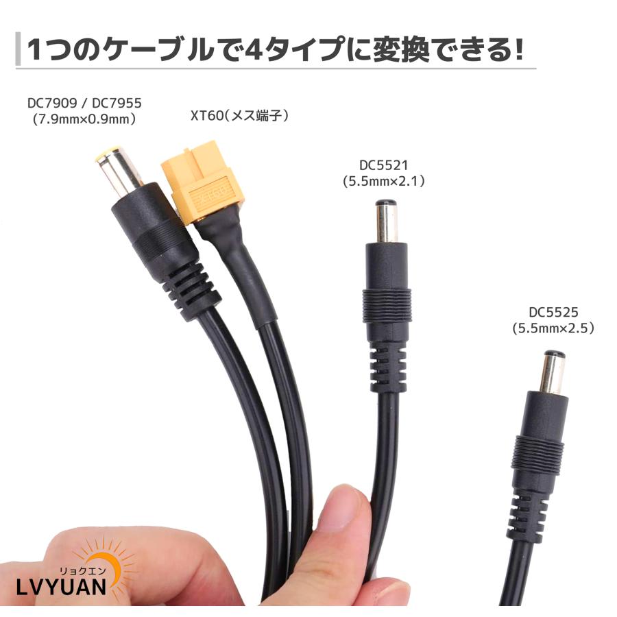 LVYUAN（リョクエン）ソーラーパネル用MC4変換コネクタ : LVYUANストア