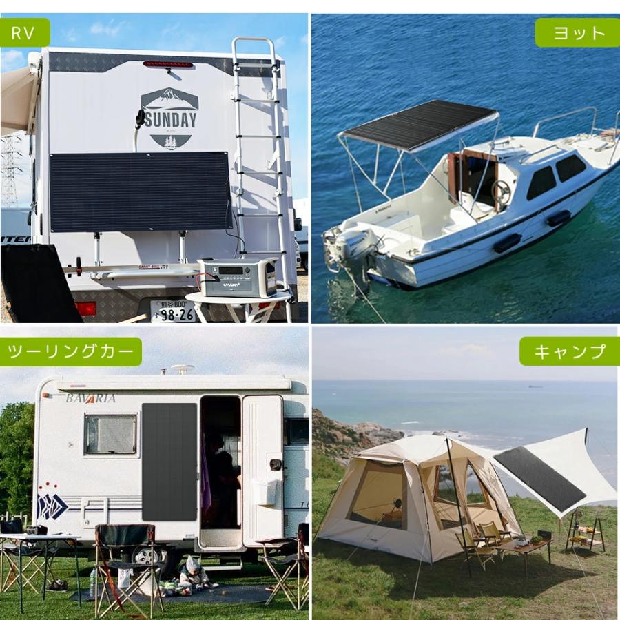 LVYUAN(リョクエン) 単結晶 ETFE 柔性 据置型 200W フレキシブル