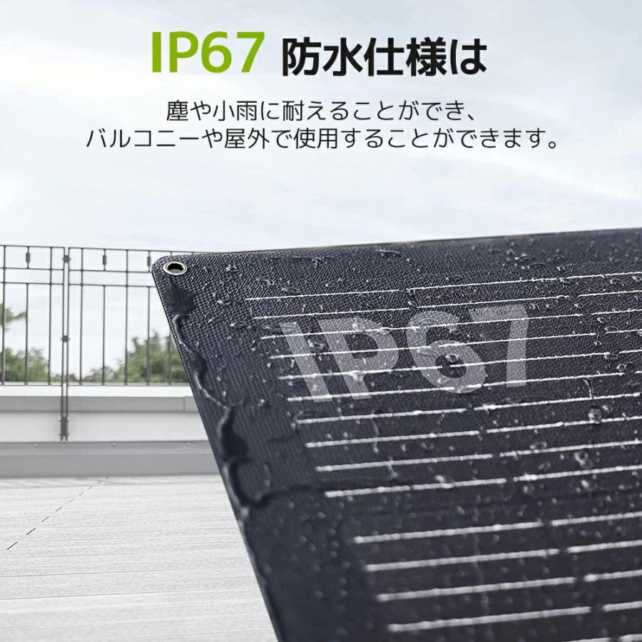 LVYUAN(リョクエン) 単結晶 ETFE 柔性 据置型 200W フレキシブル