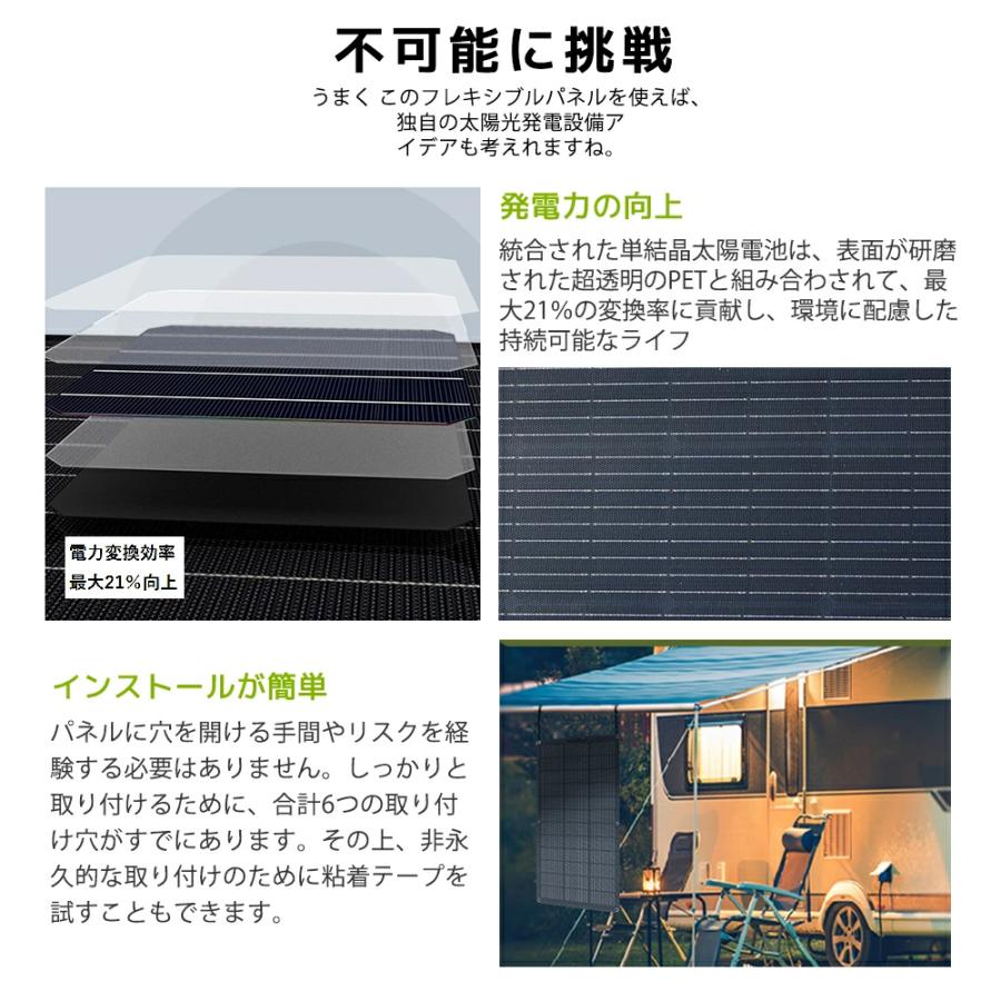 LVYUAN(リョクエン) 単結晶 ETFE 柔性 据置型 100W フレキシブル LVYUAN(リョクエン) 単結晶 ETFE 柔性 据置型 100W フレキシブル