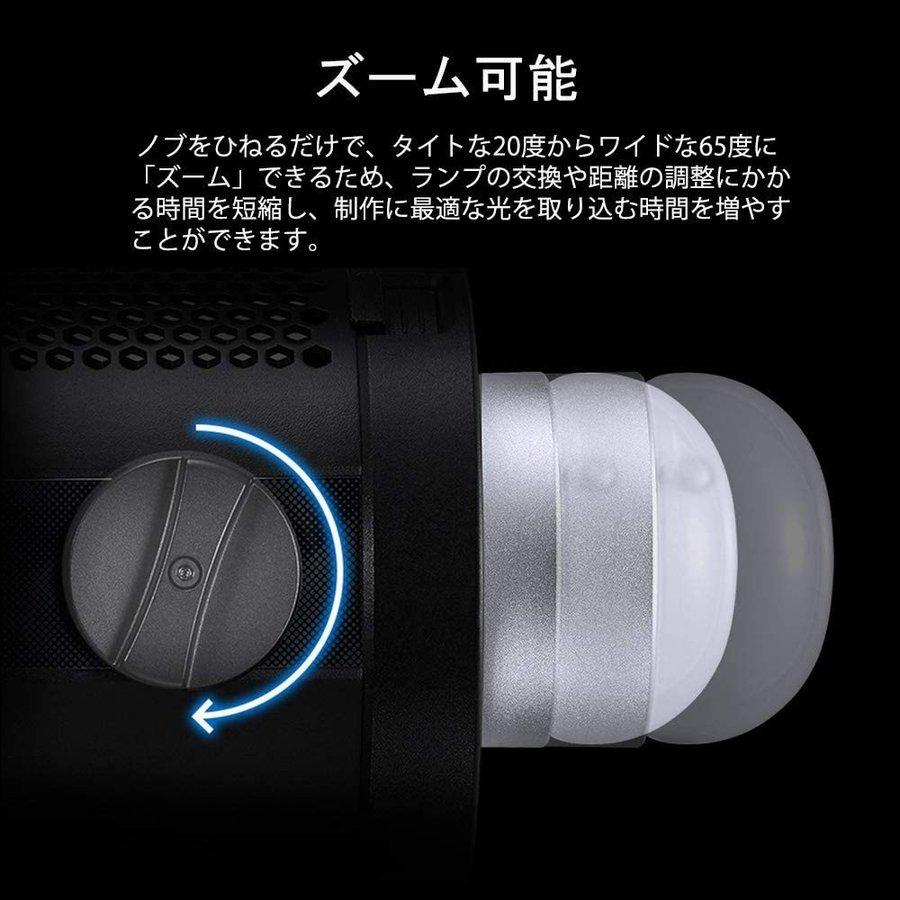 Godox SZ200Bi LEDビデオライトバイカラーズーム可能、2800K-5600K 