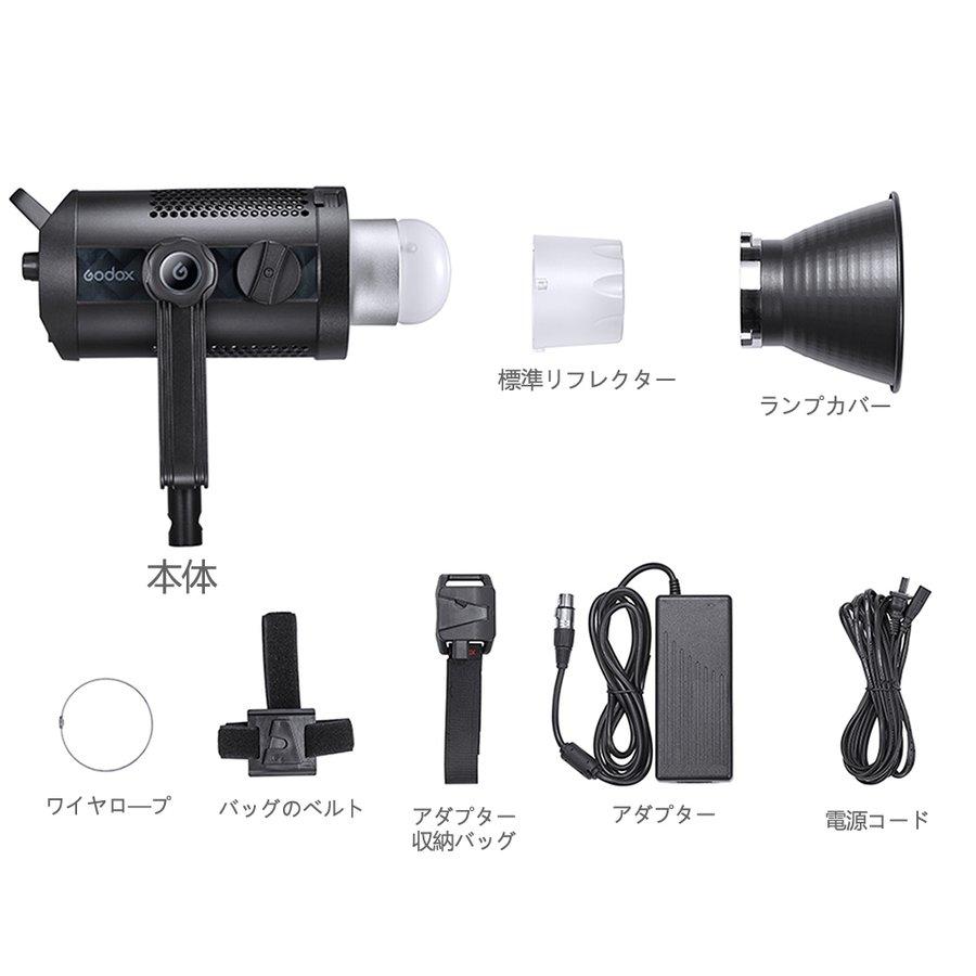 Godox SZ200Bi LEDビデオライトバイカラーズーム可能、2800K-5600K 