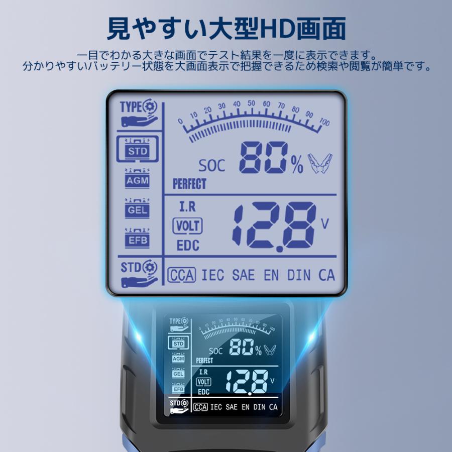 LVYUANカーバッテリーテスター バッテリーチェッカー バッテリー LVYUANカーバッテリーテスター バッテリーチェッカー バッテリー