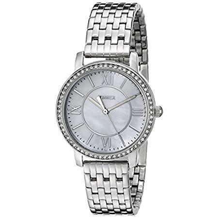 【70％OFF】 Timex Women 's tw2p805009j CityコレクションシルバートーンWatch 腕時計