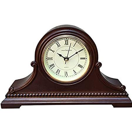 Mantel Clocks: Vmarketingsite Wood Mantel Clock with Westminster Chime. Thiの商品写真