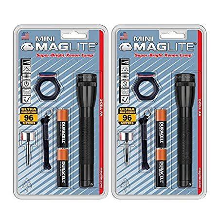 最低価格の Incandescent Mini Maglite 2-Cell Pack) (2 Black Combo, Flashlight AA 懐中電灯、ハンディライト
