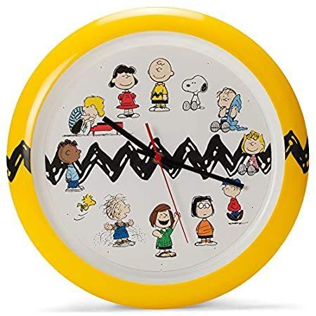 人気の雑貨がズラリ! ジグザグ キャラクター Peanuts Feldstein Mark イエロー&ブラック 13インチ 壁掛け時計 キャラクター 人気の雑貨がズラリ! ジグザグ キャラクター Peanuts Feldstein Mark イエロー&ブラック 13インチ 壁掛け時計 キャラクター