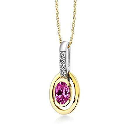 【メール便送料無料対応可】
Oval Ct 0.23 King Stone Gem Pink 2-Tone 10K Diamond White Sapphire Created ネックレス、ペンダント 【メール便送料無料対応可】
Oval Ct 0.23 King Stone Gem Pink 2-Tone 10K Diamond White Sapphire Created ネックレス、ペンダント