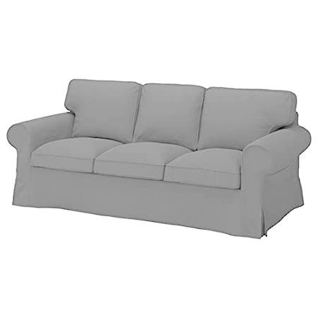 ランキング上位のプレゼント Sofa 3-Seater Generic Cover Gray Grey Hallarp - Sofa Model Ektorp for ソファカバー