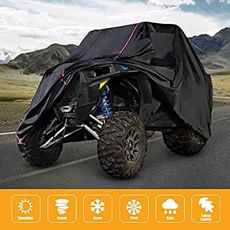 NICECNC UTV Cover Waterproof UV Protection with Reflective Compatible with