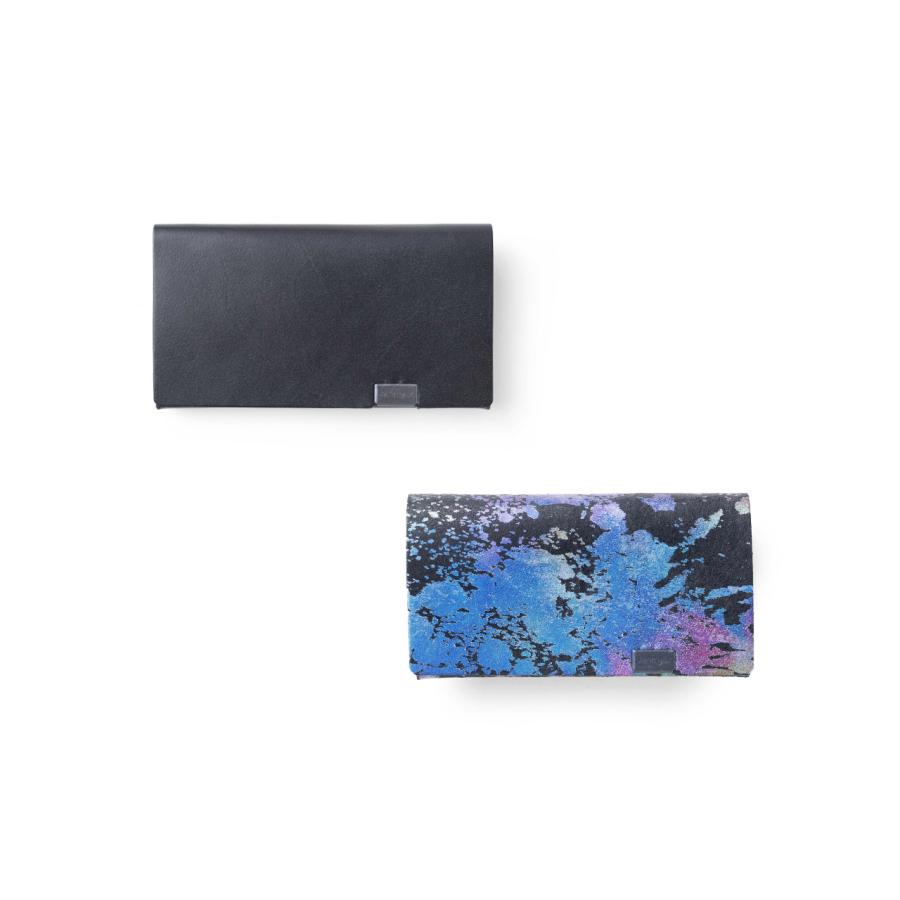 美品　所作　コインケース　小銭入れ　オーロラ　ブラック　カードケース　名刺入れ 所作,コインケース,ブラック×オーロラ,コインケース,コンパクト