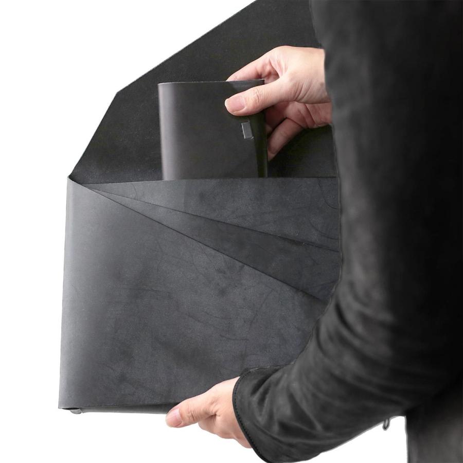 牛革 クラッチバッグ 所作 ブラック Clutch Bk 所作 Official 通販 Yahoo ショッピング