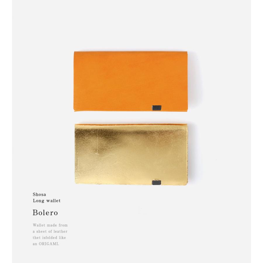 所作（shosa） 財布 長財布 メンズ レディース 牛革 ロング ボレロ