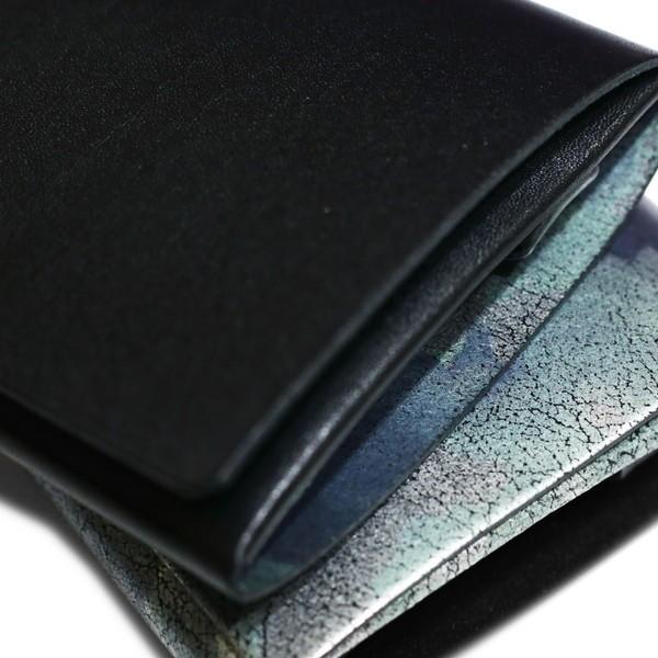 所作（shosa） 財布 長財布 メンズ レディース 牛革 ロング 睡蓮画