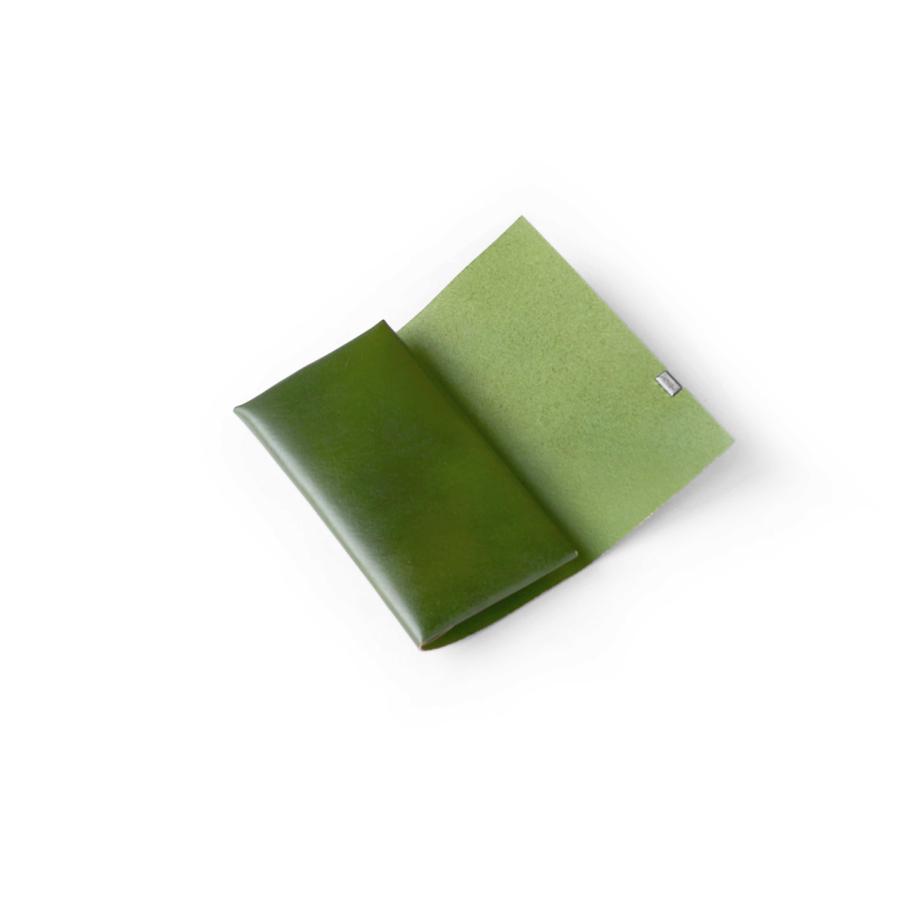 所作（shosa） 財布 長財布 メンズ レディース 牛革 ロング 抹茶