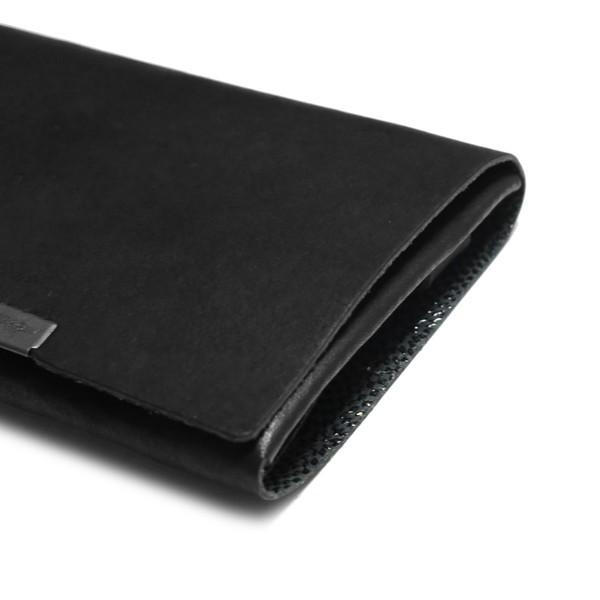 所作（shosa） 財布 長財布 メンズ レディース 牛革 ロング 鮫小紋