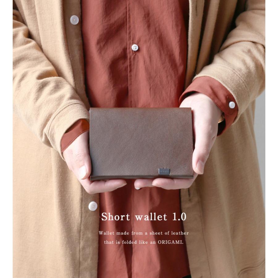 財布 二つ折り 三つ折り メンズ レディース 牛革 所作 ショート1.0 ベーシック |  | 17