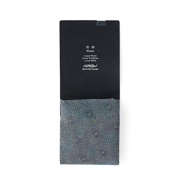 財布 二つ折り 三つ折り メンズ レディース 牛革 所作 ショート2.0 鮫小紋 ブラック |  | 06