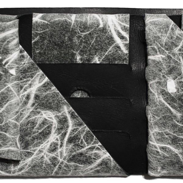 財布 二つ折り 三つ折り メンズ レディース 牛革 所作 ショート2.0 黒和紙 白和紙 |  | 07