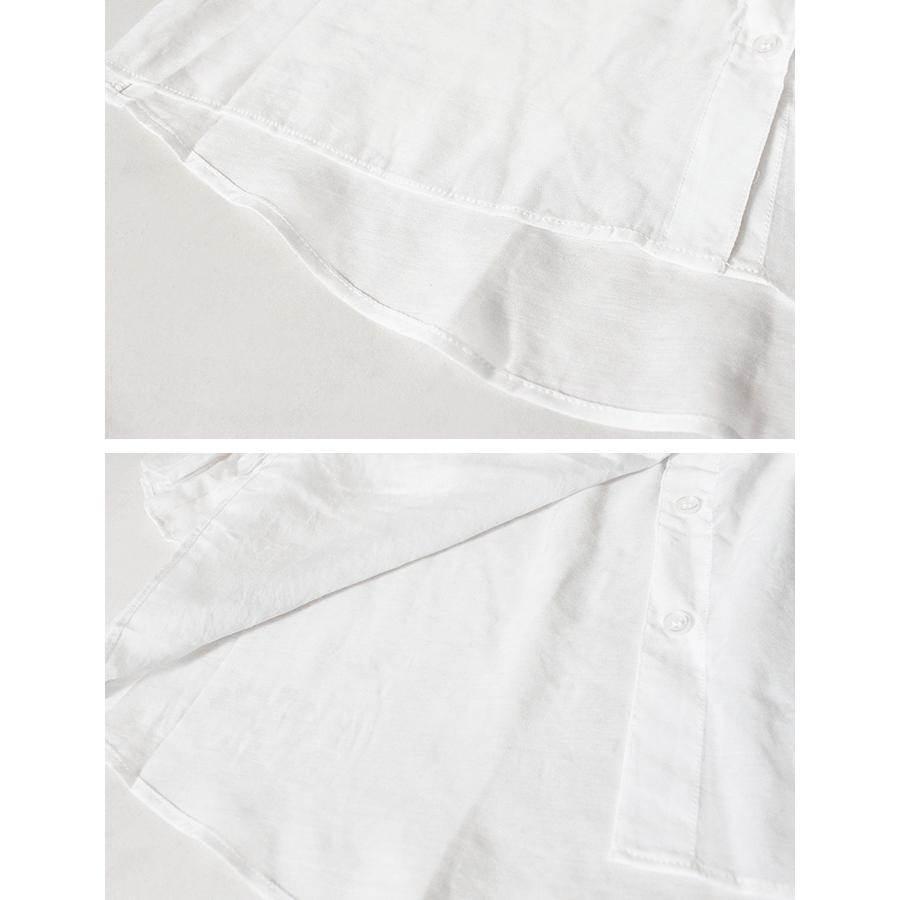 ビスチェ トップス 2点セット シャツ シアーシャツ ニットビスチェ アンサンブル パフスリーブ キャンディースリーブ 長袖 リボン 重ね着 |  | 17