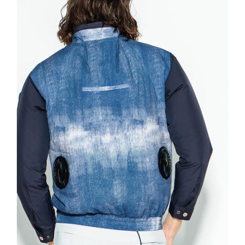 アイズフロンティア 空調服 長袖 ワークジャケット アウター 空調作業服 ファンなし 作業着 フルハーネス対応 遮熱 10147 送料無料 | I'Z FRONTIER | 07