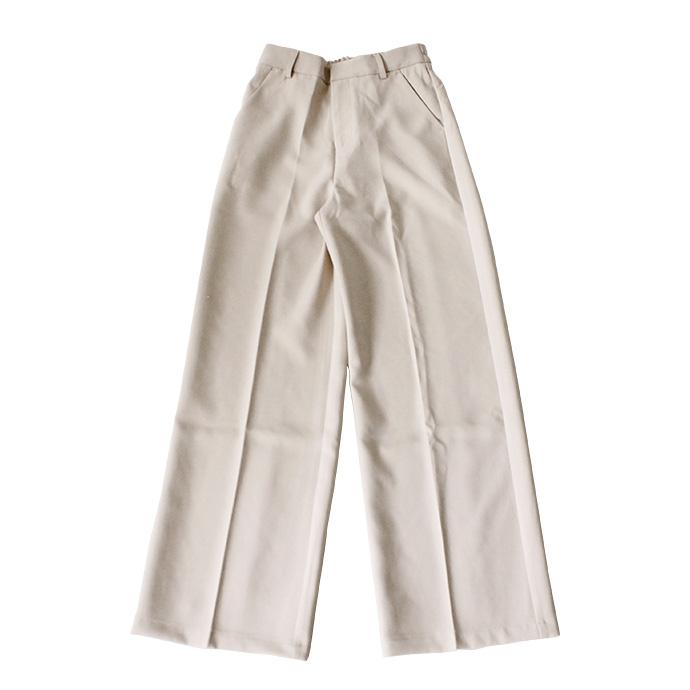 パンツ タックパンツ センタープレス テーパードパンツ スラックス