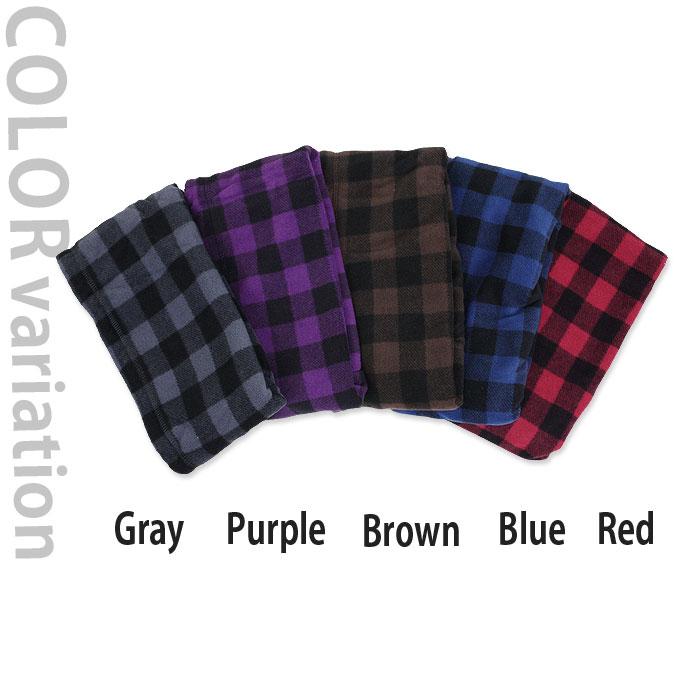 ネックウォーマー ヘアバンド 男女兼用 メンズ レディース キッズ あったか 防寒 フリース チェック コロナ 支援 応援 値下げ |  | 03