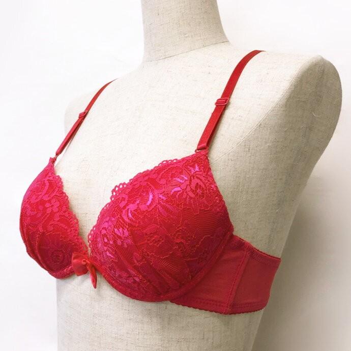 ブラジャー ブラ&ショーツセット 下着 盛りブラ 女性下着 ショーツ セット 盛り 谷間 レース リボン 上下 |  | 12