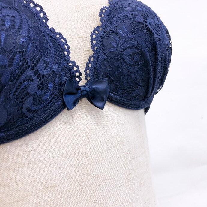 ブラジャー ブラ&ショーツセット 下着 盛りブラ 女性下着 ショーツ セット 盛り 谷間 レース リボン 上下 |  | 06