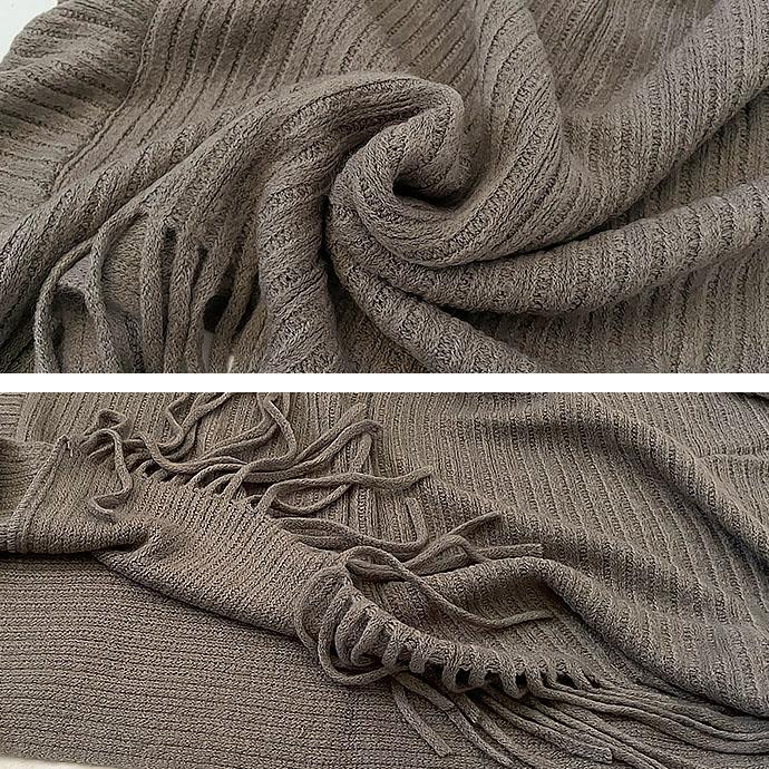 ポンチョ ストール フリンジ Vネック カーディガン 羽織り ライト